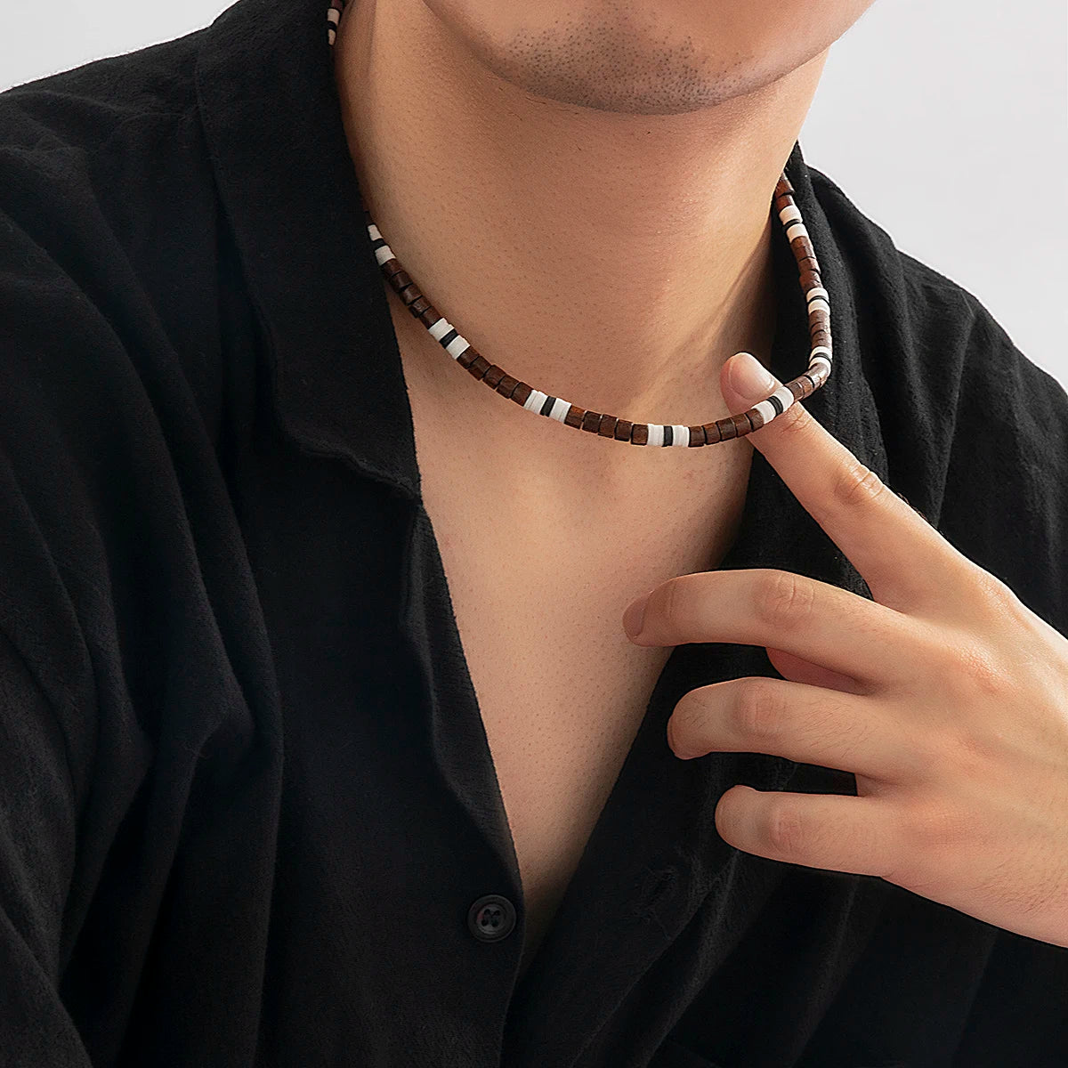 Men Beads Necklace