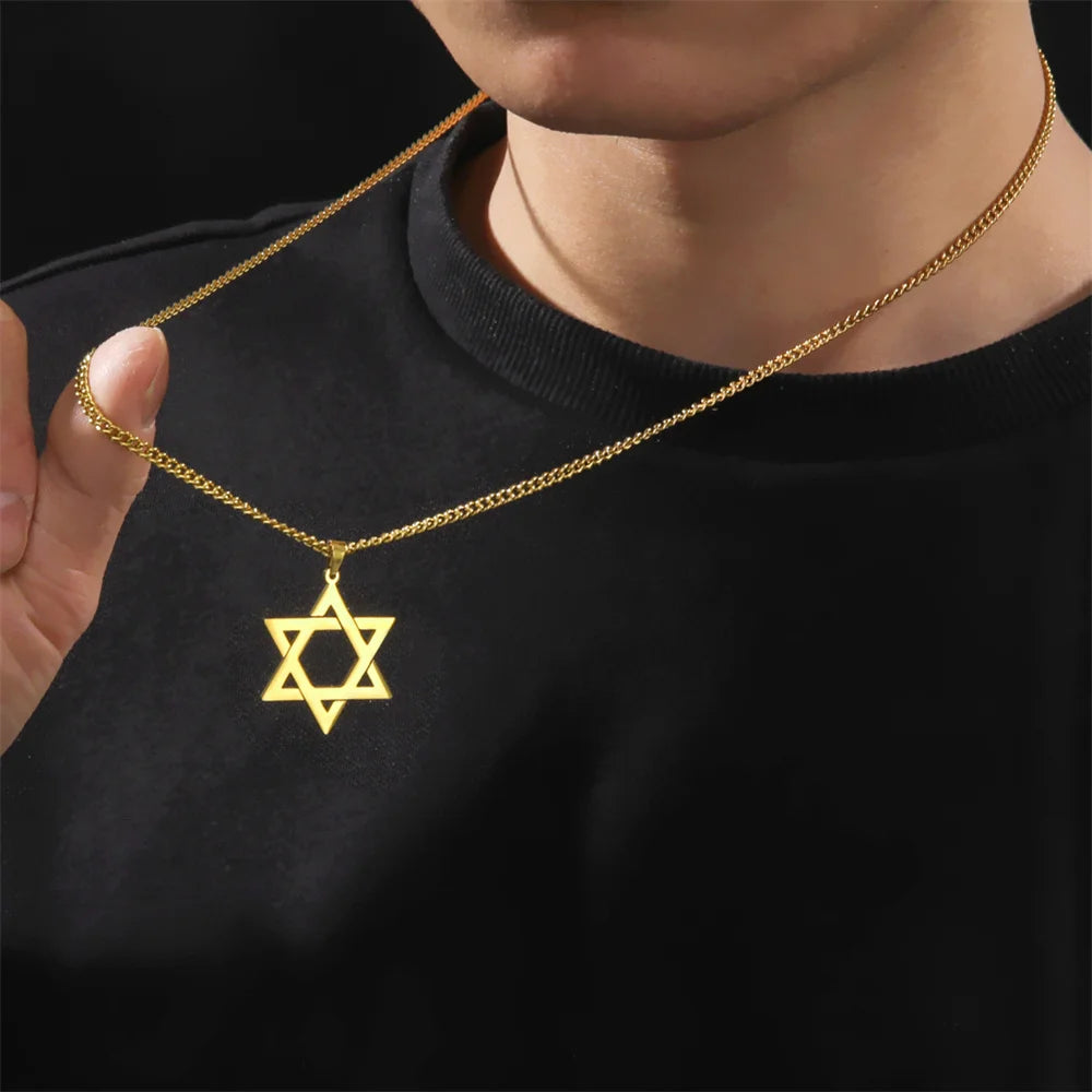 Star of David necklace