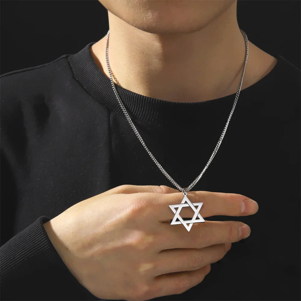 Star of David necklace